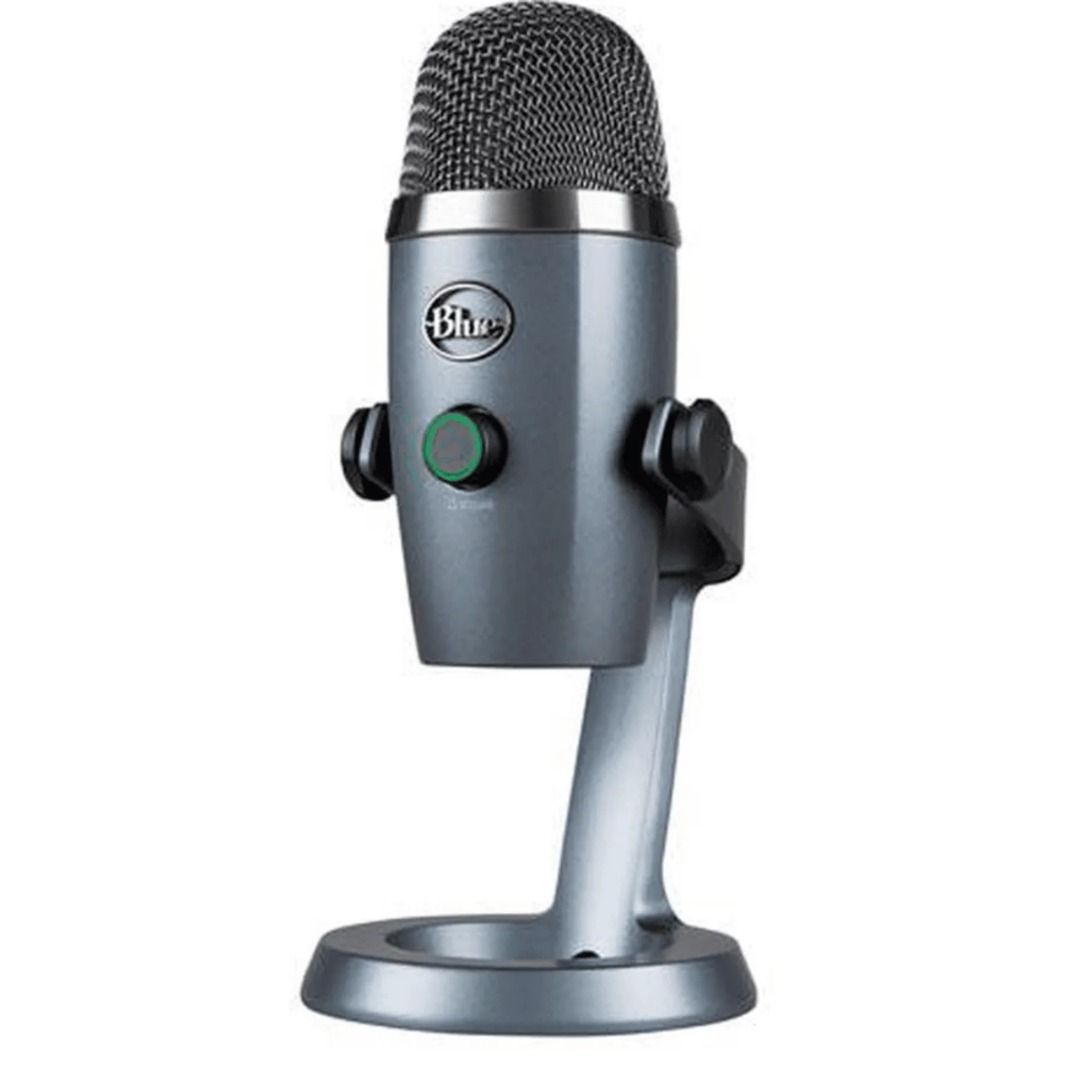 Microfono Blue Yeti Nano de condensador alambrico USB Silver - Coimprit